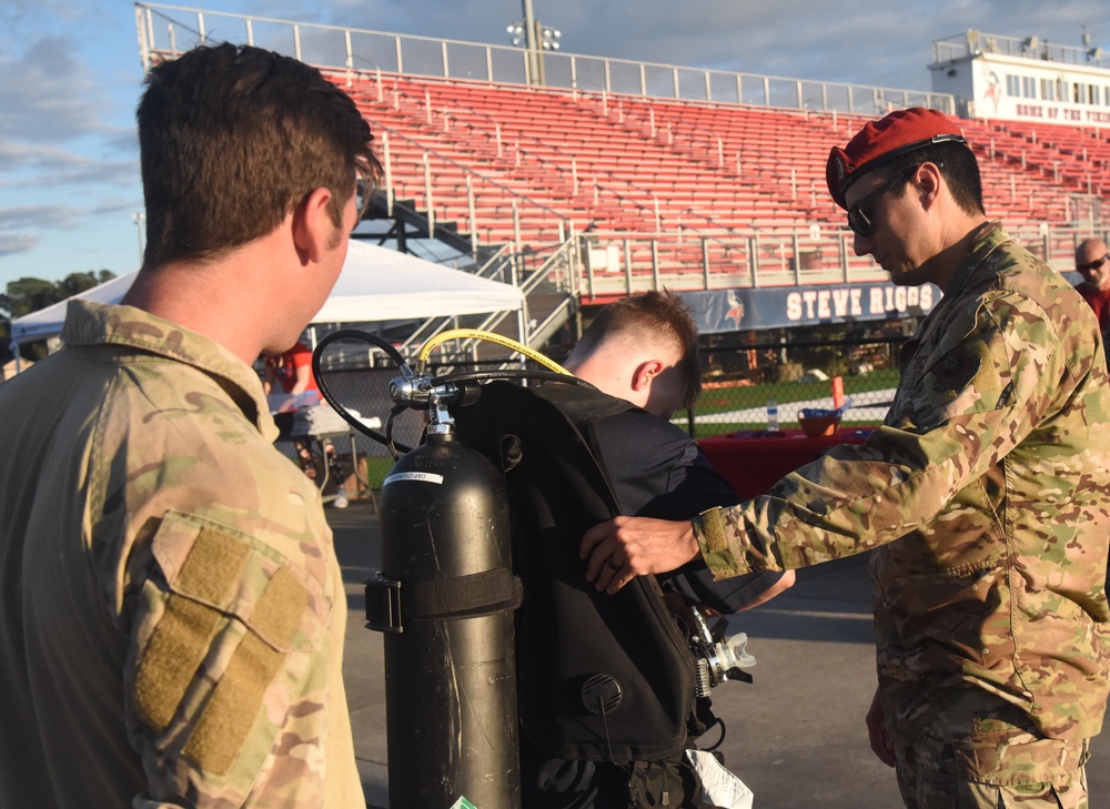 Fort Walton Beach High School Military Appreciation Night