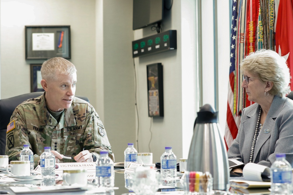 U.S. Army Central strengthens partnership with the Deputy Assistant Secretary of the Army for Defense Experts and Cooperation