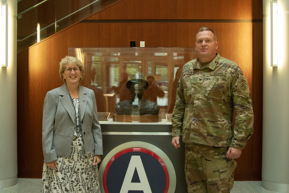 U.S. Army Central meets with the Deputy Assistant Secretary of the Army for Defense Experts and Cooperation