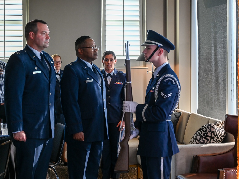 Col. Alvin Bradford promotes to colonel