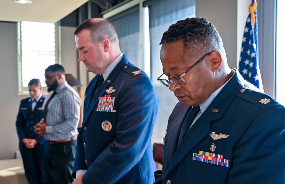 Col. Alvin Bradford promotes to colonel