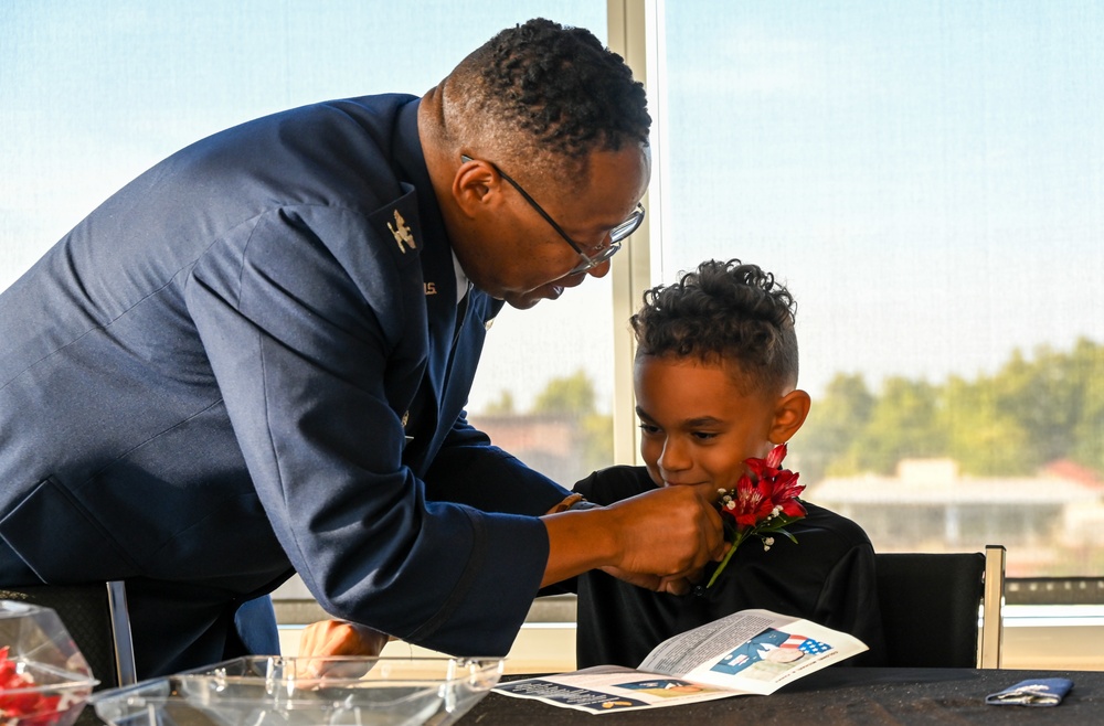 Col. Alvin Bradford promotes to colonel