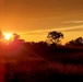 September sunset at Fort McCoy