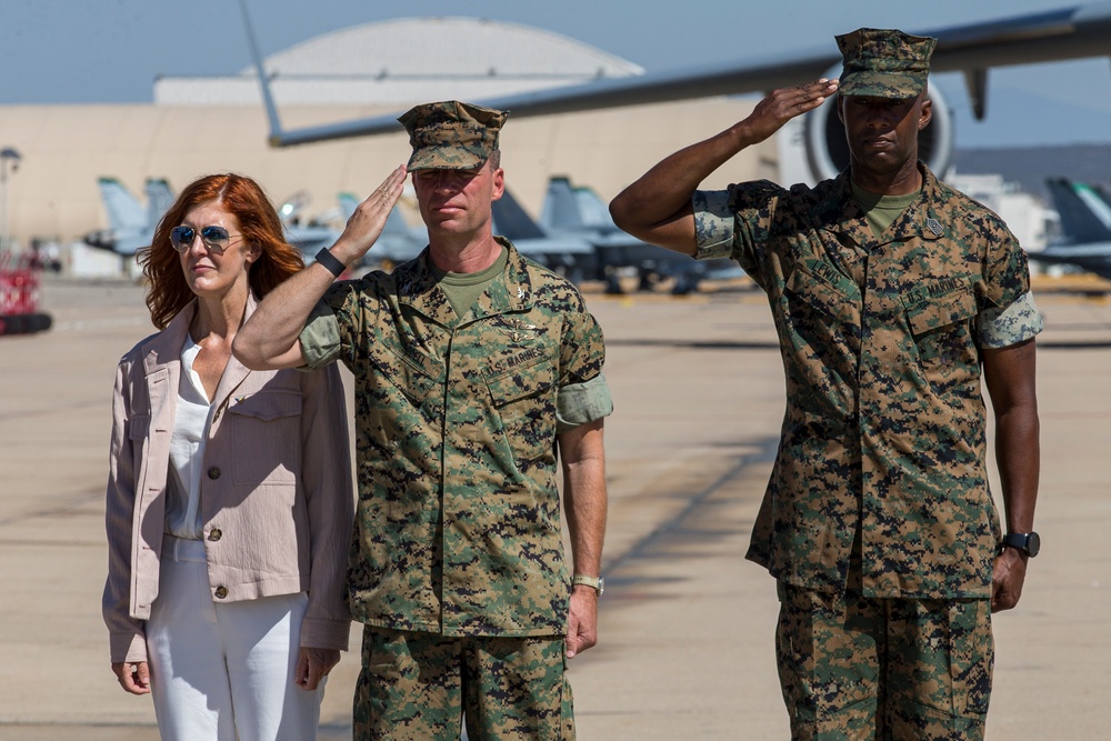 Secretary of Defense Visits MCAS Miramar