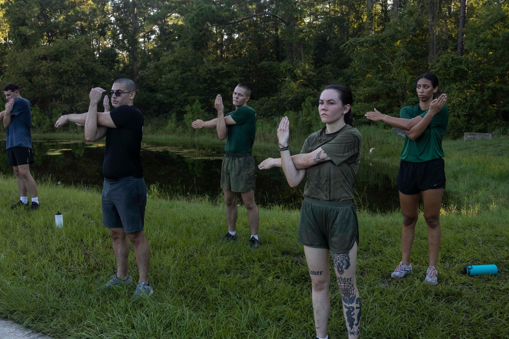 Gainesville Officer Candidates PFT