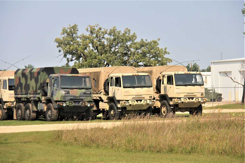 September 2022 training operations at Fort McCoy