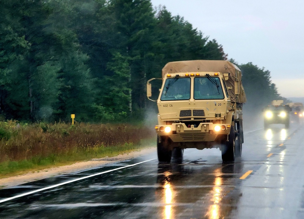 September 2022 training operations at Fort McCoy