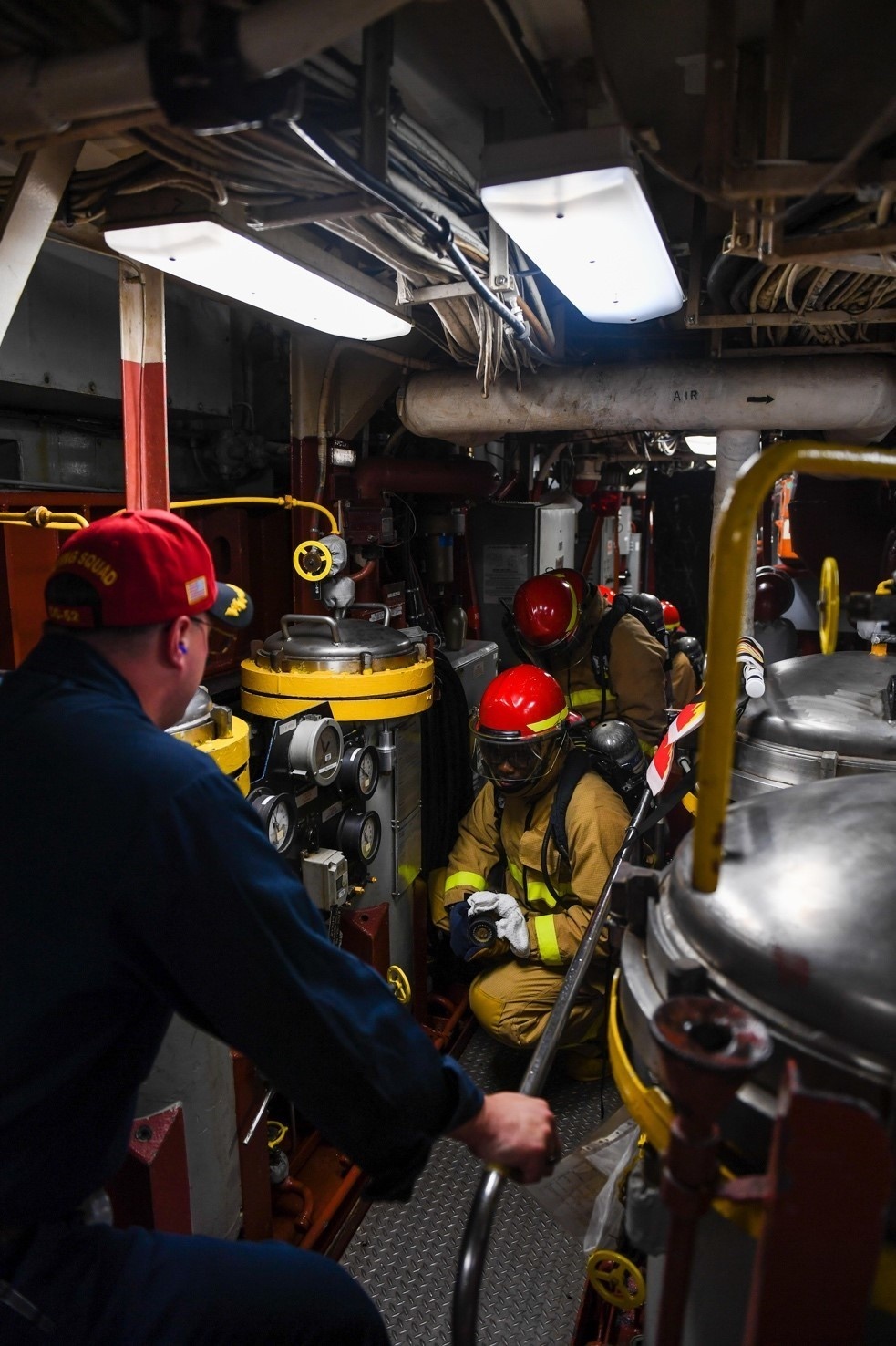 Bunker Hill Firefighting Training