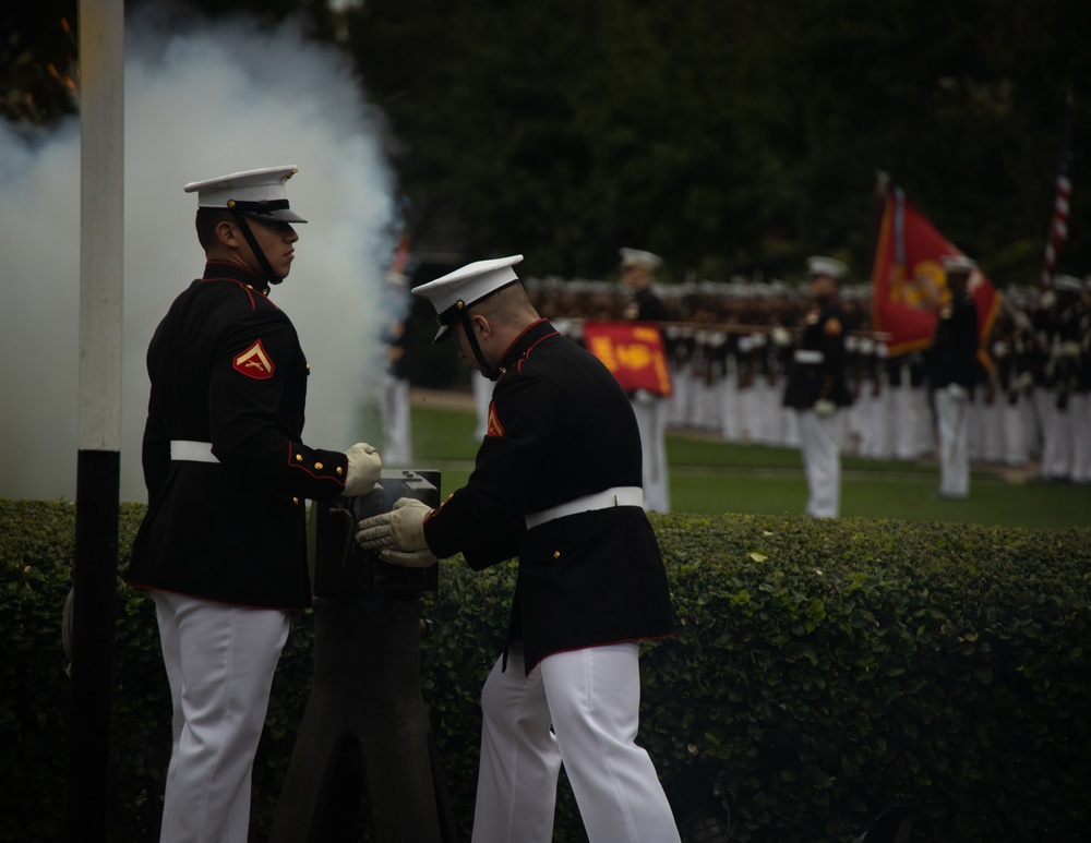 Marine Barracks Washington hosts a retirement ceremony for Lt. Gen. Steven R. Rudder.