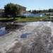 Flooded Street in a Local Florida Neighborhood