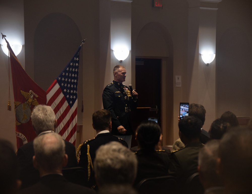 Marine Barracks Washington hosts a retirement ceremony for Lt. Gen. Steven R. Rudder.