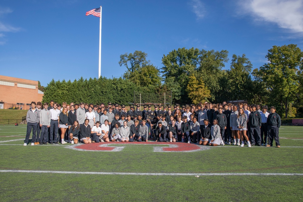 U.S. Army Drill Team St. John's College High School Performance Sept. 29, 2022