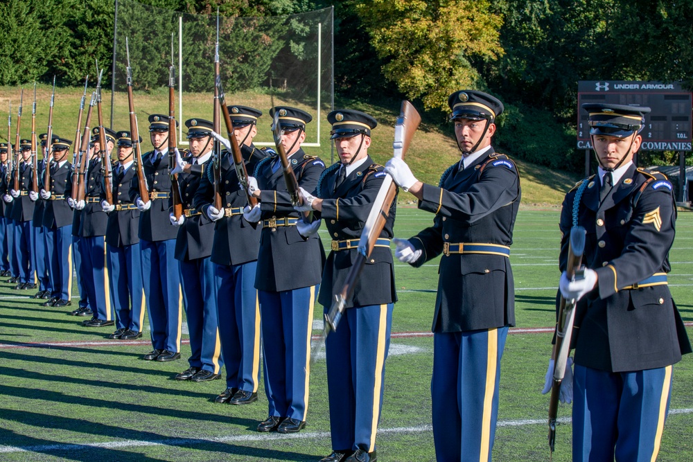 U.S. Army Drill Team St. John's College High School Performance Sept. 29, 2022