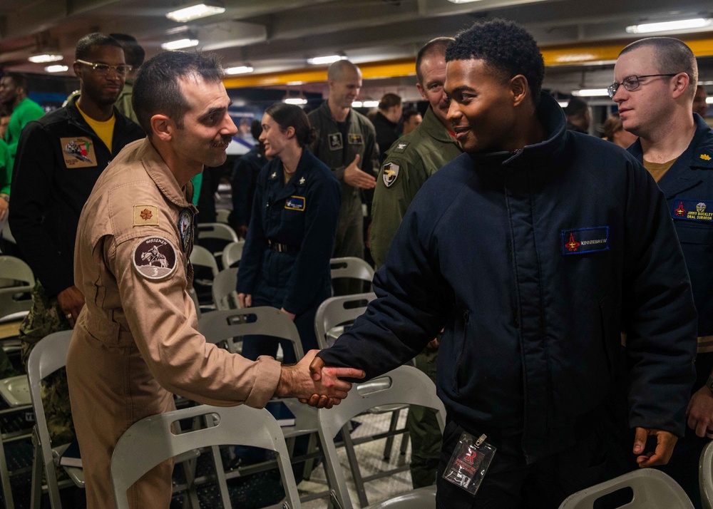 Daily Operations Onboard USS George H.W. Bush (CVN 77)