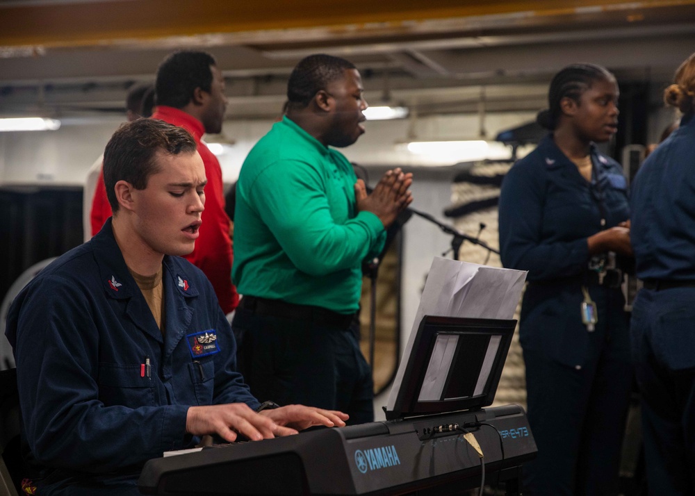 Daily Operations Onboard USS George H.W. Bush (CVN 77)