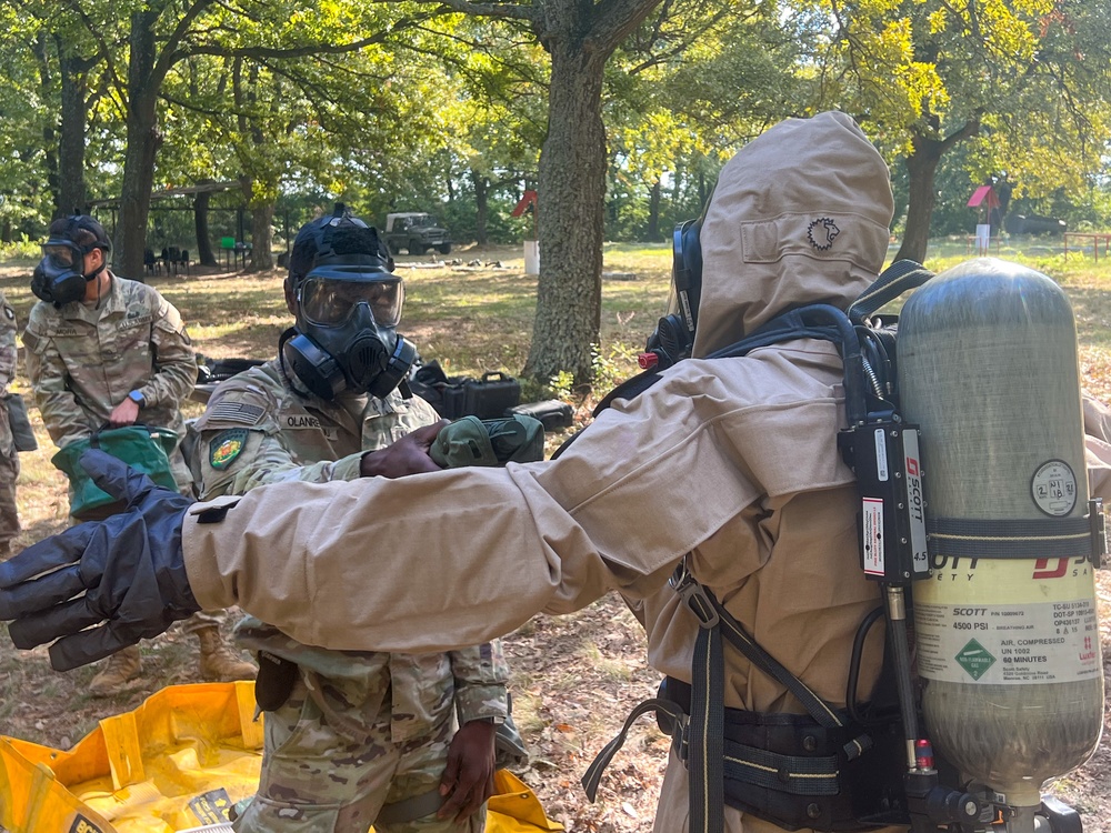Gas Gas Gas NATO forces strengthen CBRN skills