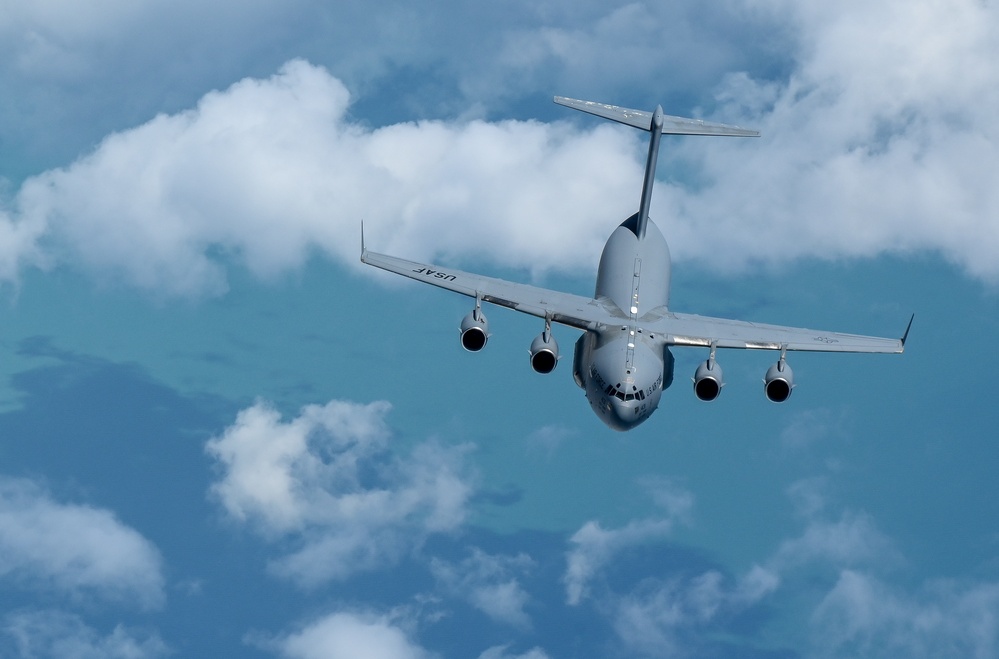 Okies refuel over the Atlantic