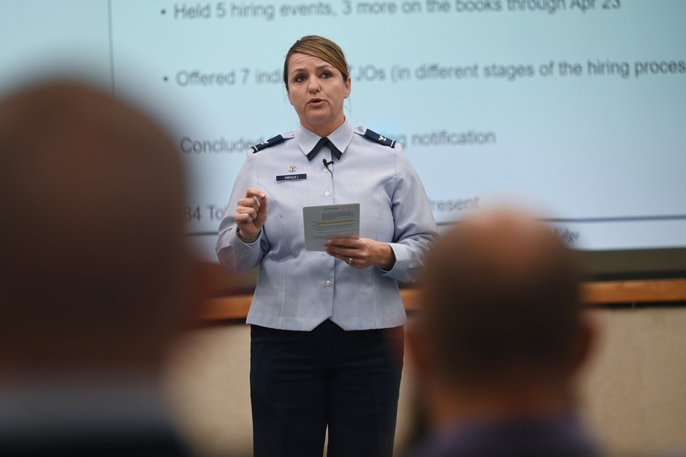 Installation commander discusses supplanting