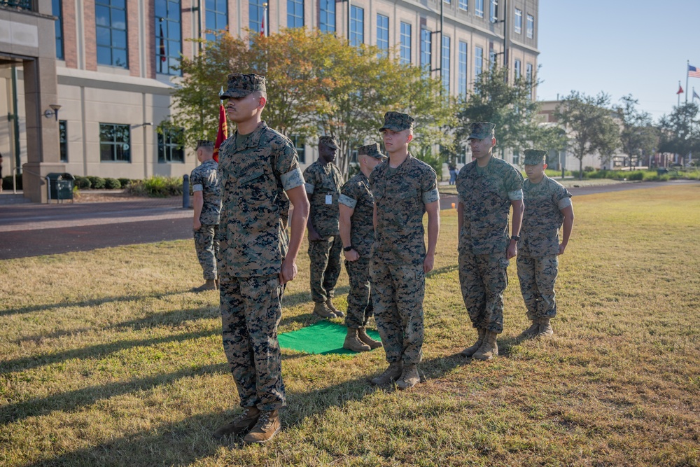 Promotion and Awards Ceremony at Marine Forces Reserve