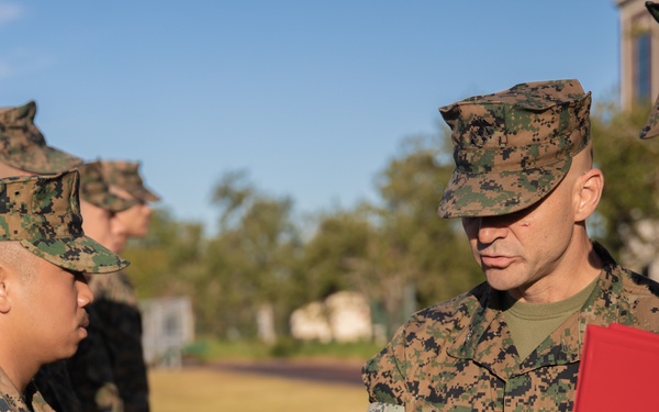 Promotion and Awards Ceremony at Marine Forces Reserve