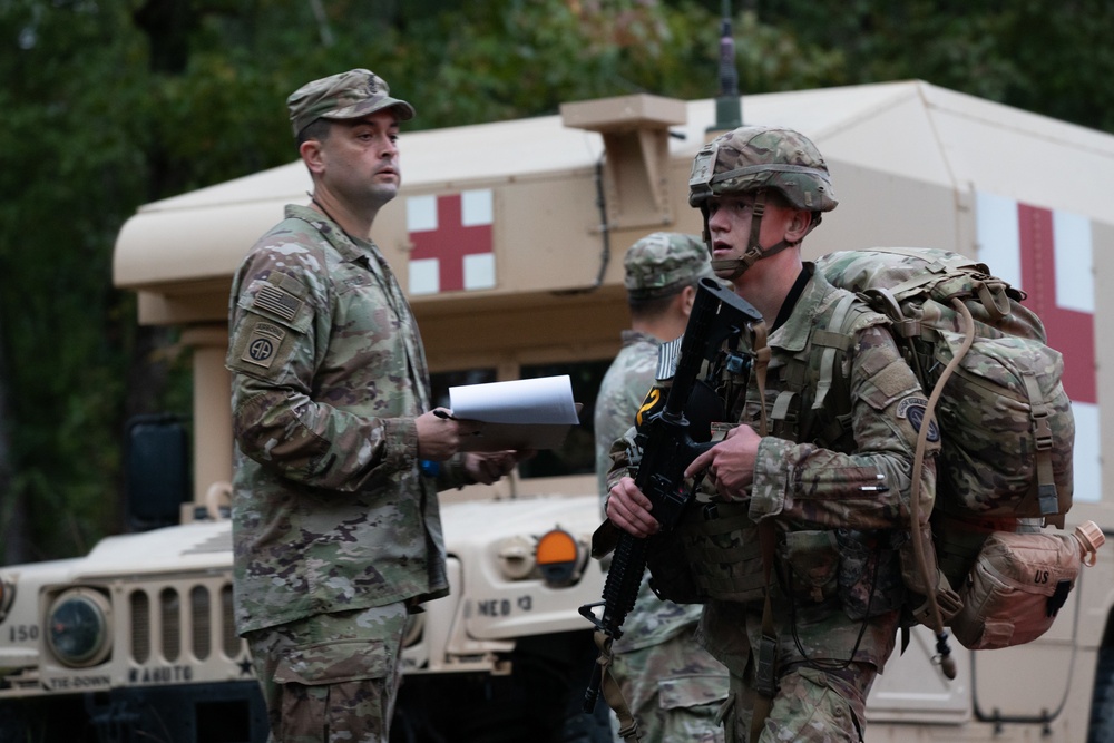 Army Best Squad Competition 12-Mile Foot March