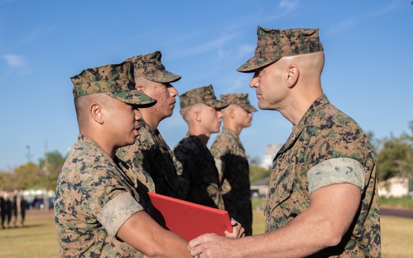 Promotion and Awards Ceremony at Marine Forces Reserve