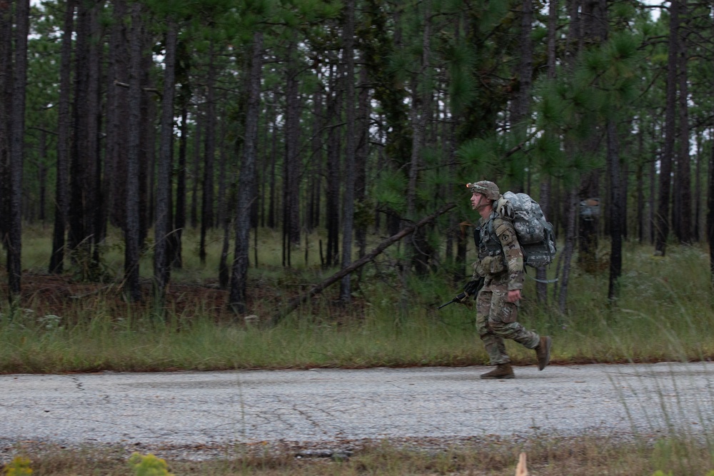 Army Best Squad Competition 12-Mile Foot March