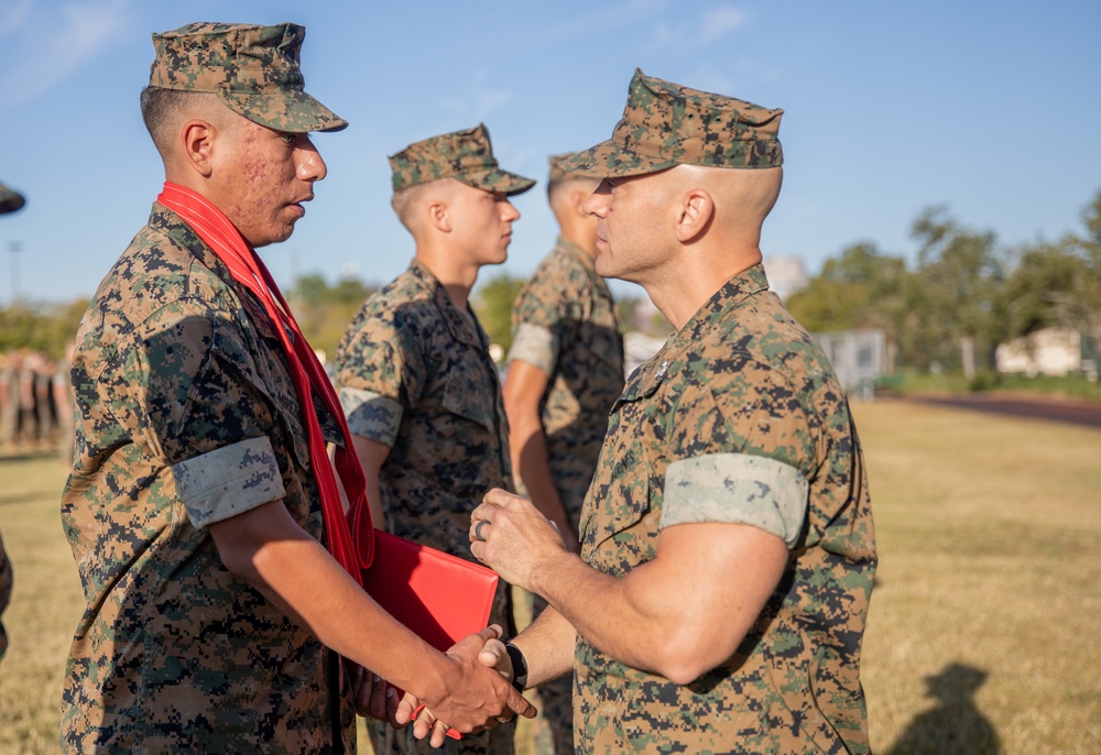 Promotion and Awards Ceremony at Marine Forces Reserve