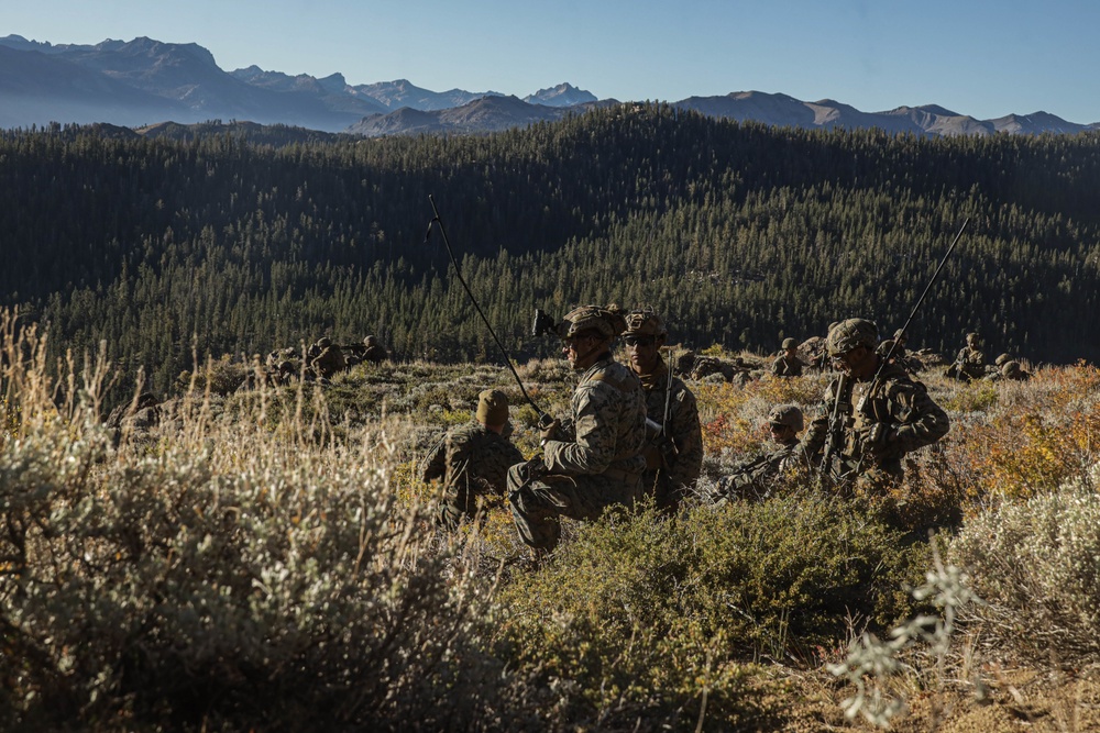 2nd Bn., 1st Marines learns mountain warfare in Bridgeport