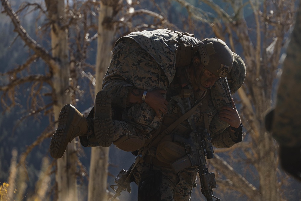 2nd Bn., 1st Marines learns mountain warfare in Bridgeport