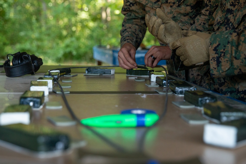 Marines Conduct General Demolition Range Training