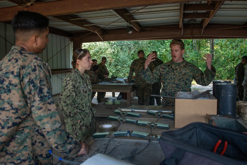Marines Conduct General Demolition Range Training