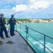 USS Frank Cable Departs Guam