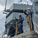 USS Frank Cable Departs Guam