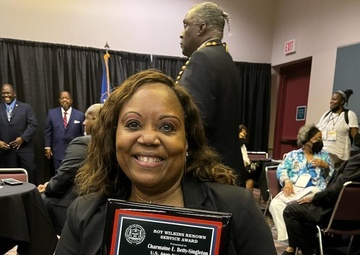 Retired Judge Advocate receives NAACP award