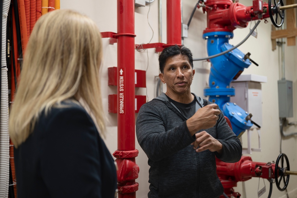 CIO visits Andersen AFB, NWF