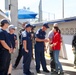 First Lady of Florida Casey DeSantis visits Coast Guard members in the wake of Hurricane Ian