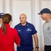 First Lady of Florida Casey DeSantis visits Coast Guard members in the wake of Hurricane Ian