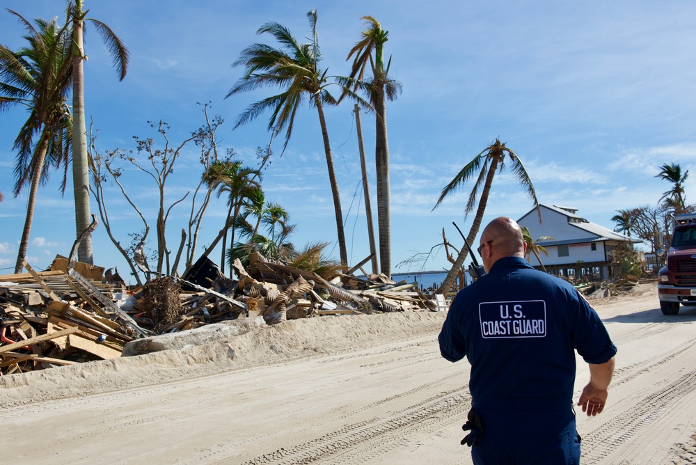 Coast Guard conducts search and rescue post Hurricane Ian landfall