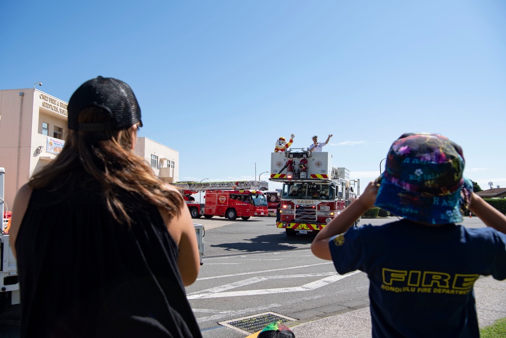 CFAY Hosts Fire Prevention Parade and Open House