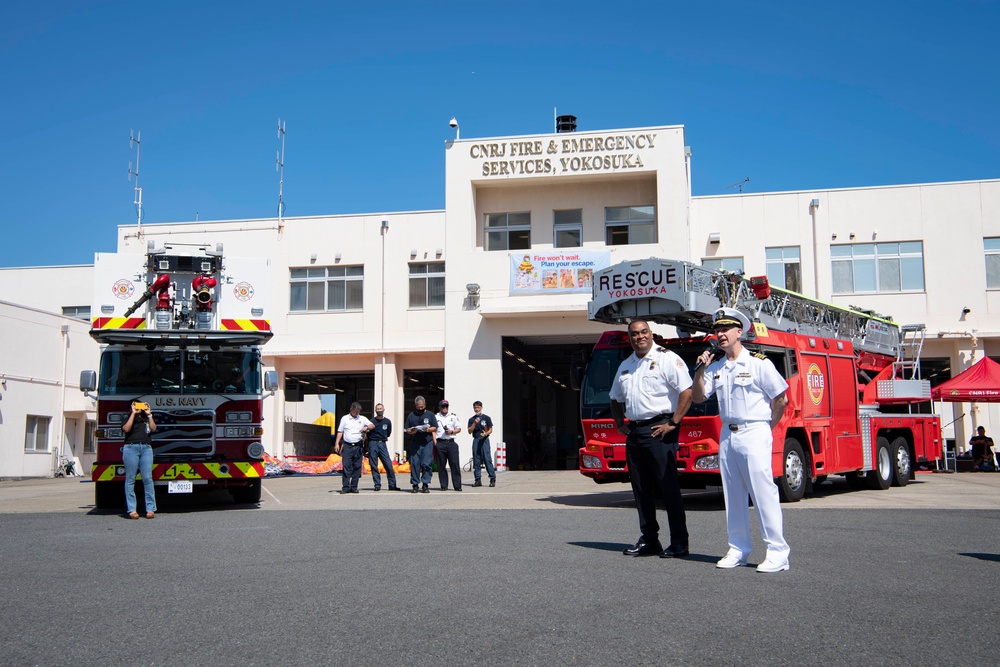 CFAY Hosts Fire Prevention Parade and Open House