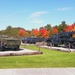 2022 Fall Colors at Fort McCoy's Equipment Park in historic Commemorative Area