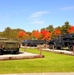 2022 Fall Colors at Fort McCoy's Equipment Park in historic Commemorative Area