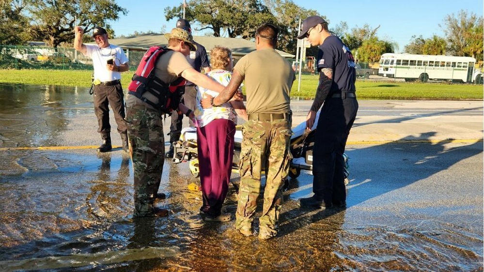 Florida CERF-P deliver supplies to citizens affected by Hurricane Ian