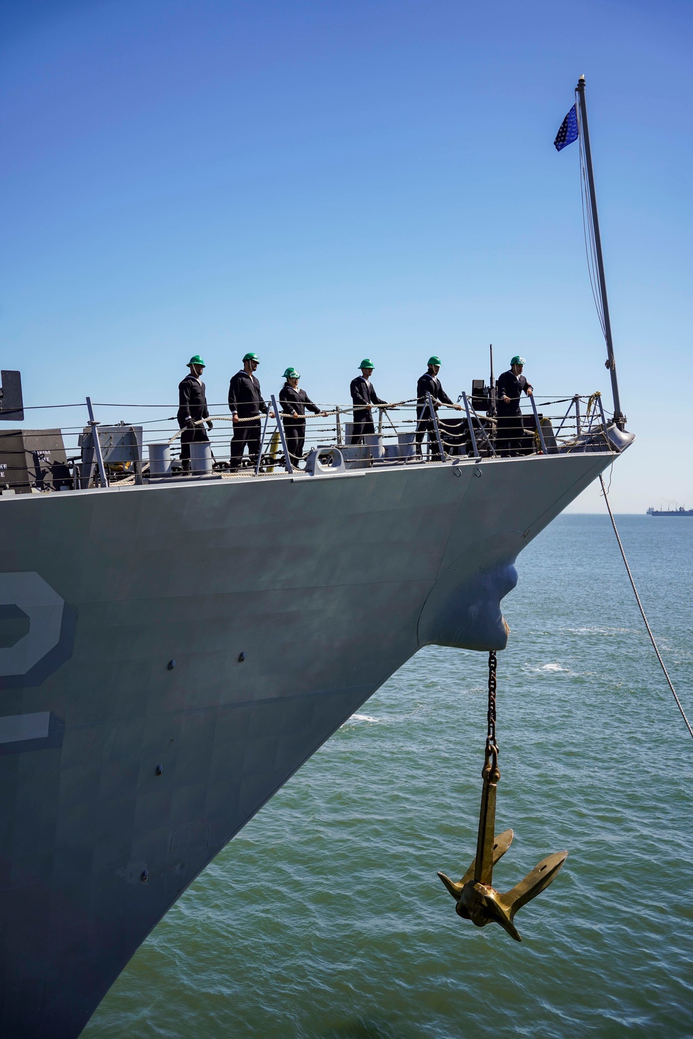 USS Fitzgerald Arrives in San Francisco