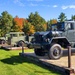2022 Fall Colors at Fort McCoy's Equipment Park in historic Commemorative Area