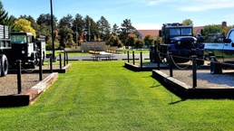 2022 Fall Colors at Fort McCoy's Equipment Park in historic Commemorative Area