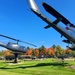 2022 Fall Colors at Fort McCoy's Equipment Park in historic Commemorative Area