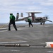 E-2C Hawkeye Makes An Arrested Gear Landing