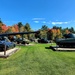 2022 Fall Colors at Fort McCoy's Equipment Park in historic Commemorative Area